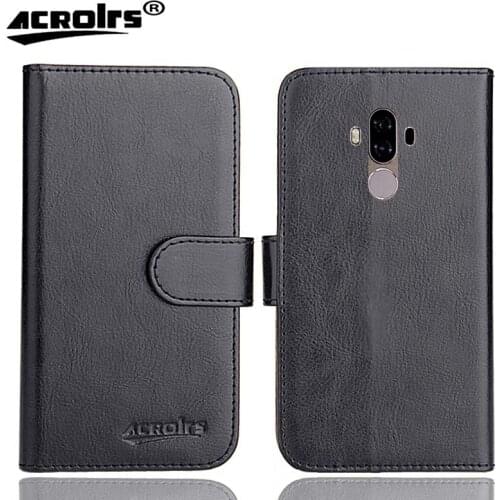SANTIN S10 Pro Case 6" 6 Colors Flip Fashion Soft Leather Crazy Horse Exclusive Phone Cover Cases Wallet