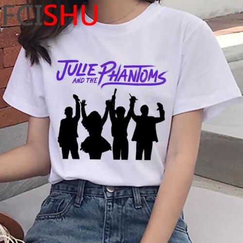 Julie And the Phantoms t-shirt t shirt women tumblr plus size kawaii casual aesthetic t shirt summer top white t shirt