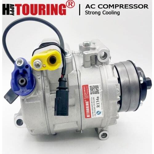 7SEU17C AC Compressor For Audi Q7 A8 R8 A6 S4 S5 4.2L 05-12 For Volkswagen Touaregs 4.2L 4F0260805AD 4F0260805AH 4F0260805E