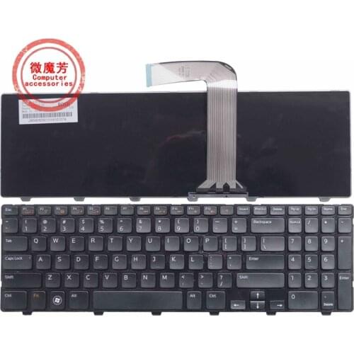US New Laptop Keyboard for Dell M501Z M511R 15RD-2728 15RD-2528 US English Laptop Keyboard CN-04DFCJ BLACK