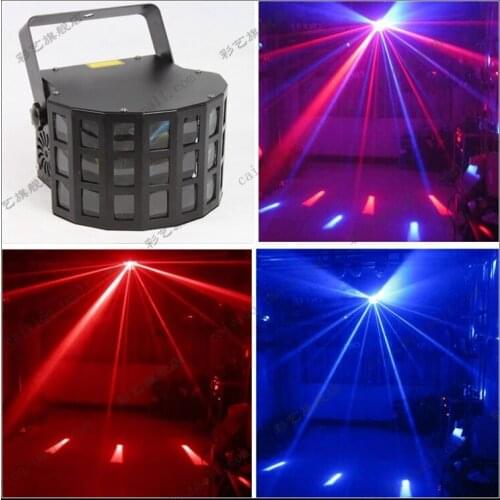 New Nuevo 12W 4-in-1 RGBW Alto LED Efectos Luces LED Mini Derby Effects Lighting High Power LED DJ Stage Effect Lighting
