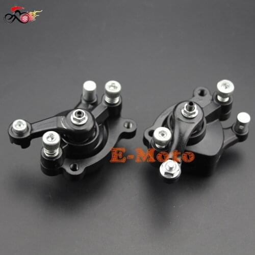 Front & Rear Disc Brake Caliper with Pads Mini Moto PIT Dirt Quad Pocket Rocket Bike 47cc 49cc new E-Moto