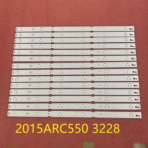 LED bar(14)for ZLH60600-AC ZPM60600 SAMSUNG 2015ARC550 3228_06 LM41-00178A A55L 5531 4B2 B55L 6652 5B 55 VLE 6565 BL VLE 6625 BP