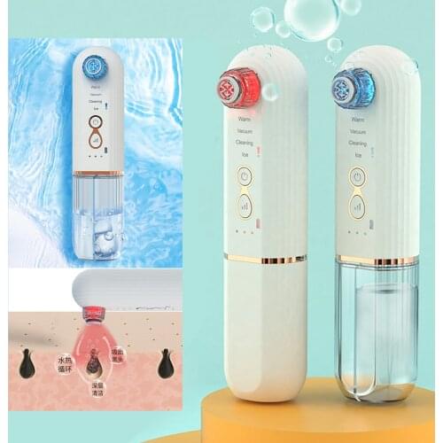 The 6th Generation Upgraded Warm Cool Blackhead Remover Pore Vacuum Cleaner Blackhead Vacuum Face Vacuum Comedone Extractor Tool