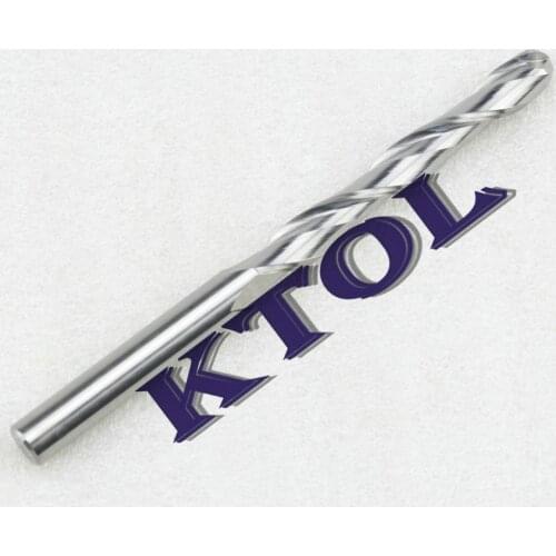 1pcs 8MM Carbide 2 Flute End Mill Ball Bit Router Cutters for Wood MDF 3D Engraving CNC Tools Milling Kit Knife Cel22-62mm