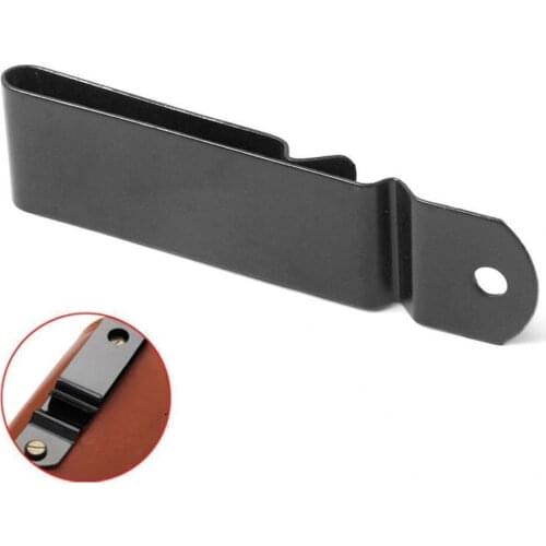 1pc Metal Spring Belt Holster Sheath screws with Clip For Kydex 22mm * 82mm