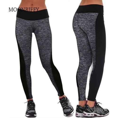 3XL Splice Print High Waist Leggings Sport Pants 2021 Women Fitness Tight Athletic Trousers Push Up Work Out Yoga Pants