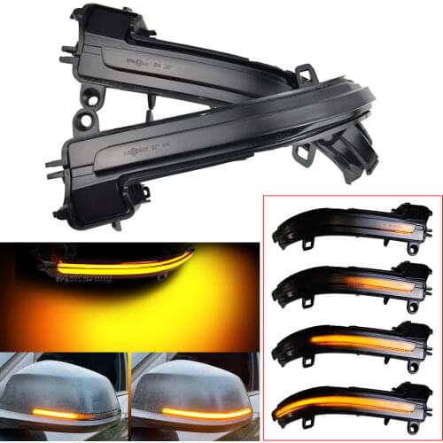 For BMW F20 F30 F31 F21 F22 F23 F32 F33 F34 X1 E84 F36 F87 M2 Dynamic Blinker Turn Signal Mirror Indicator Light LED