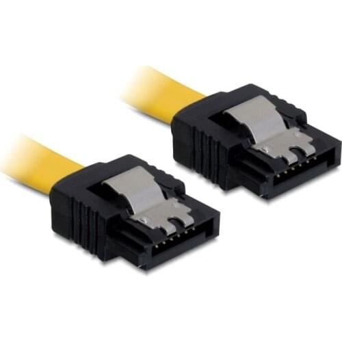 18 inches 6Gb/s SATA3 Serial ATA DATA cable with latch for PC Laptop SATA 3.0 SATAIII 6Gbps Hard Drive Disk,SSD