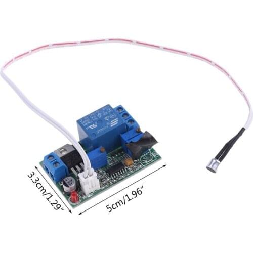 Sound Light Control Module Relay Switch Delay Sensor Adjustable 5 V 12 V 24 V