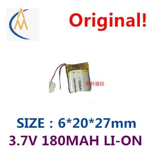 New sufficient capacity 3.7 V polymer li-ion battery 180 mah MP4 navigator 602027 / equipment/mini bluetooth speaker
