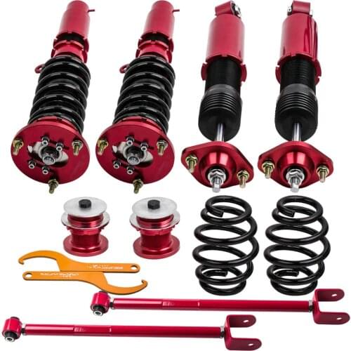 Coilovers Shock Absorber Control arm for BMW E46 3 Series 320i 323i 1998-2005 Adjustable Height Struts Springs