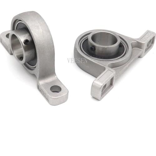 Insert bearing shaft support Spherical roller 8mm/10mm/12mm/15mm/17mm/20mm/25mm zinc alloy mounted bearings pillow block housing