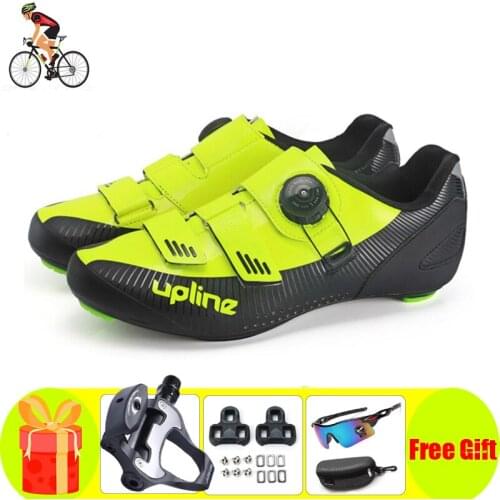 New Road Cycling Shoes Bike Men Ultralight Bicycle Sneakers Women Self-locking Professional Breathable Bicicleta Carretera