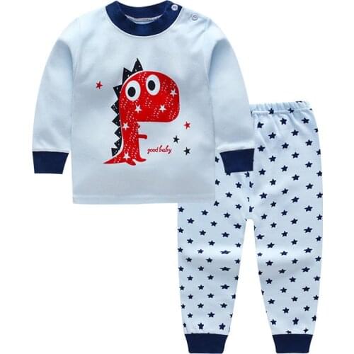 TUONXYE Childrens Pajamas Kids Cartoon Lion Pajamas Set Baby Boys Long Sleeve Pyjamas Child Pijama Infantil Girls Night wear