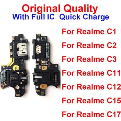 Usb Charging Board For Realme 7i USB Charger Jack Port Connector Board Flex Cable Replacement Repair Parts