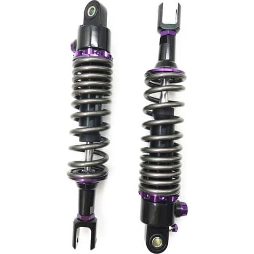 YOSS 1pair 7.5mm spring 335MM 340MM Motorcycles Shock Absorber for Honda Yamahaxmax 300 de 2017 Suzuki Kawasaki bikes ATV