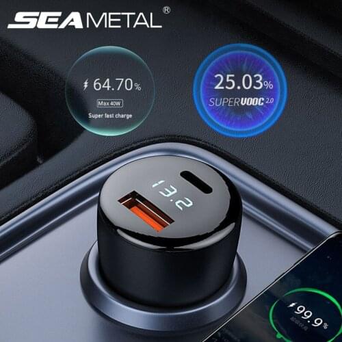 12V-24V Car Cigarette Lighter Charger PD USB Auto Quick Charge Power Adapter Car Charging for Smartphone Laptop Camera DVR Goods