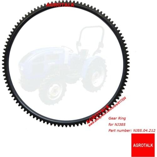 Gear ring for flying wheel for Fengshou Lenar 254, Fengshou FS250 tractor with engine NJ385, part number: NJ85.04.212