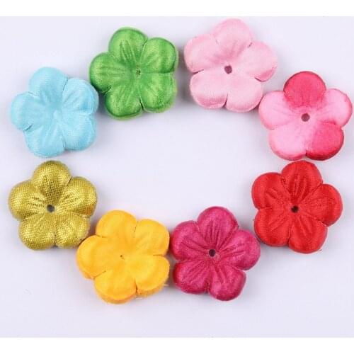 1000Pcs Diameter 2cm Artificial Silk Flowers Cherry Blossom Rose Wedding Petals Fake Home Decoration Party Supplies