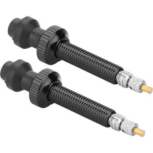 2Pcs 40Mm Detachable Bike Valve Bike Tubeless Tire Extension Cycle Valve MTB Lightweight Bicycle Accessories Bike Tire Extension