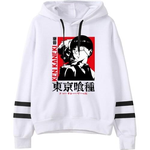 2021 Anime Tokyo Ghoul Cosplay Jackets Clothes Costumes Men Hoodies Sweatshirts Kaneki Ken Hat Clothing Tops