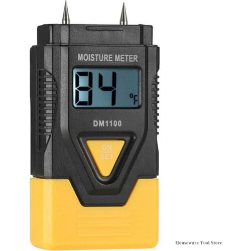 3 in 1 LED Concrete Humidity Meter Digital Wood Cardboard Mixed Soil Moisture Meter Hygrometer Density Detector Measuring Tool