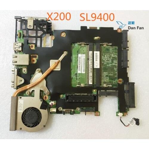63Y1106 For X200T SL9400 Laptop Motherboard Caremel-1 07251-3 48.4Y403.031 Mainboard 100%tested fully work