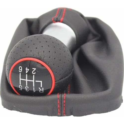 AZGIANT For Audi A3 S3 Gear Shift Knob Shift Handball Set Lever Car Boot Cover Styling Accessories