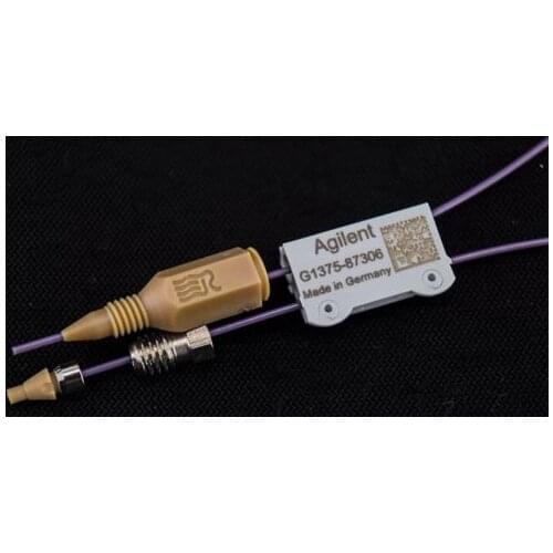 For Agilent G1375-87306 Fused silica/PEEK Capillary 100um, 55cm