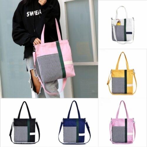 Hot Women Lady Handbag Canvas Tote Purse Travel Large Messenger Bag Shoulder Bag