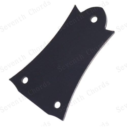 2Pcs Black Plastic Truss Rod Cover For Acoustic Electric Bass Guitar Accessories Parts