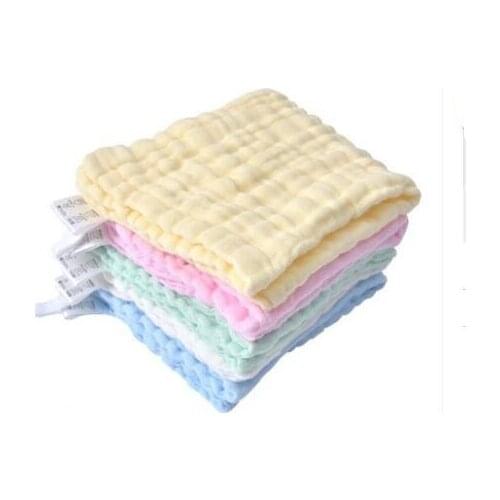 Gauze towel baby bath towel, cotton soft baby wash towel, childrens small towel, handkerchief, newborn supplies