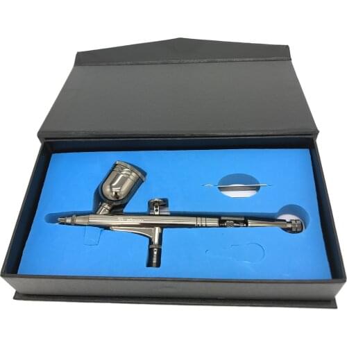 Mini spray gun, double action spray gun, 0.3mm nozzle spray gun, for model coating, tattoo tattoo, nail art, spray gun set