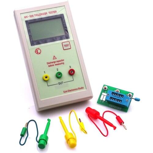 MK-328 Transistor Tester ESR Meter Inductance Capacitance Resistance LCR TEST MOS/PNP/NPN Automatic Detection