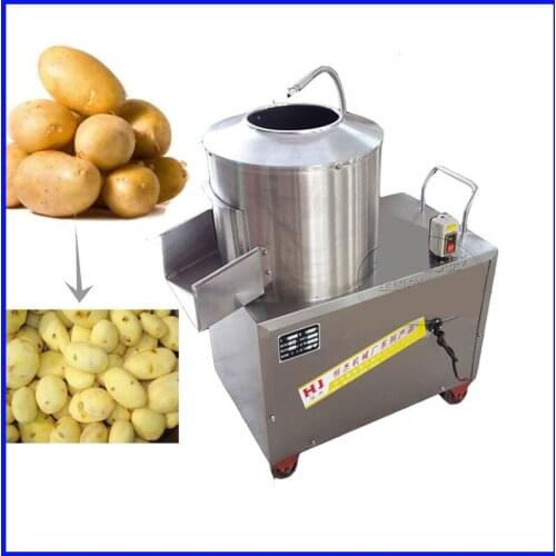 240kg/h sweet potato peeler potato washing and peeling machine industrial potato peeling machine with small volume
