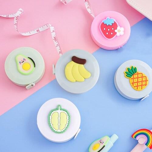 150cm/60" Portable Retractable Ruler Centimeter Roll Tape Body Measuring Ruler Sewing Tailor Tape Measure Soft Flat Sewing Ruler