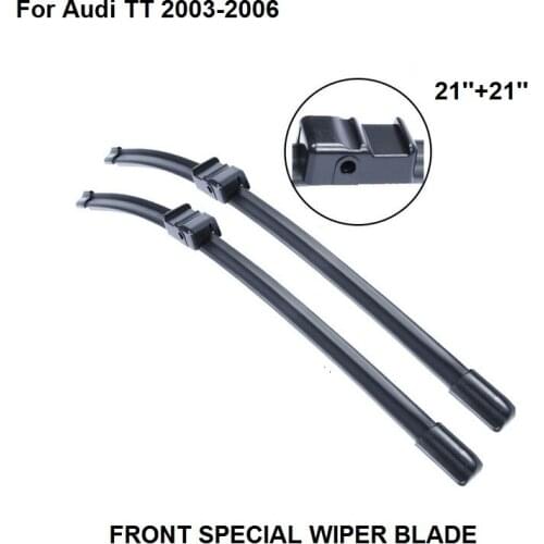 21"+21" Car Front Windshield Wiper Blade For For Audi TT 2003-2006 New Set
