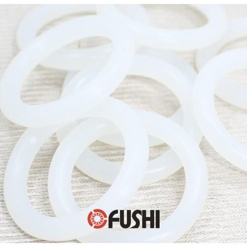 CS1.2mm Silicone O RING OD 16/17/18/19/20/22*1.2 mm 100PCS O-Ring VMQ Gasket seal Thickness 1.2mm ORing White Red Rubber