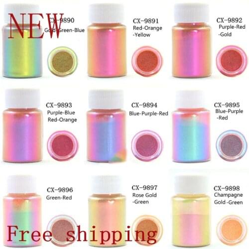 Bargain Mirror Chameleons Resin Pigment Pearlescent Epoxy Resin Magic Discolor Powder