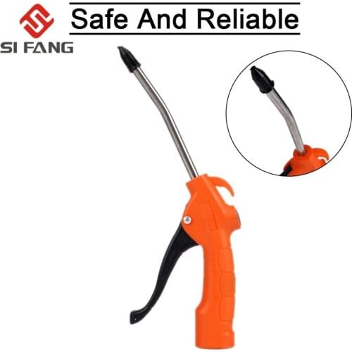 12" Plastic Handle Air Blow Gun Dust Removing Gun Pneumatic Gun Engine Strong Belt Suction Pipe Blow Cleaning Airbrush Tool