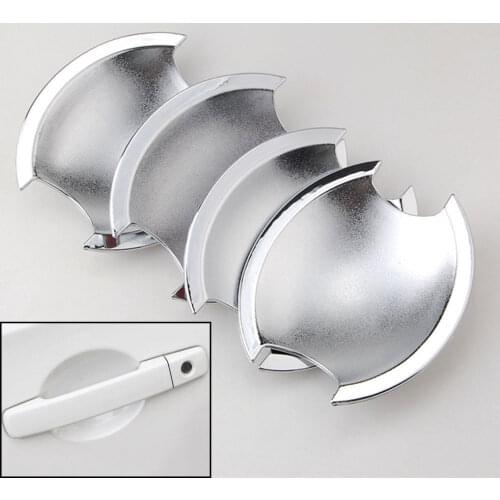 BBQ@FUKA FIT FOR 2008-2010 NISSAN QASHQAI CHROME DOOR HANDLE BOWL COVER CUP TRIM