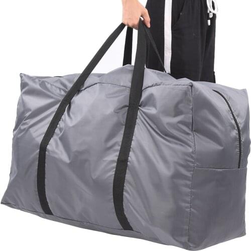 Large Foldable Storage Carry Bag Handbag Accessory for Outdoor Gas Boats Canoeing Inflatable Boat Gray