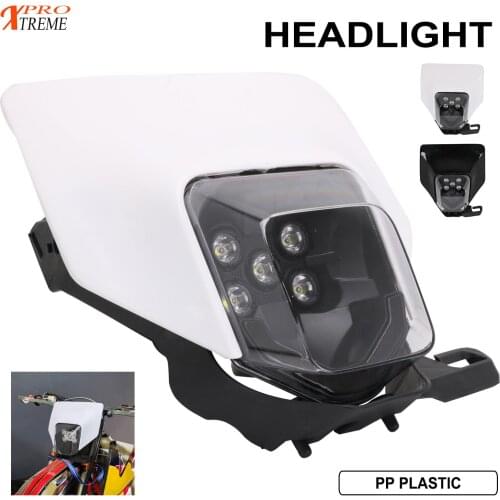For Husqvarna FC FE FX TC TE TX 125 250 300 350 450 501 TC300 2008 Motorcycle LED Headlight Headlamp Head Lamp Light