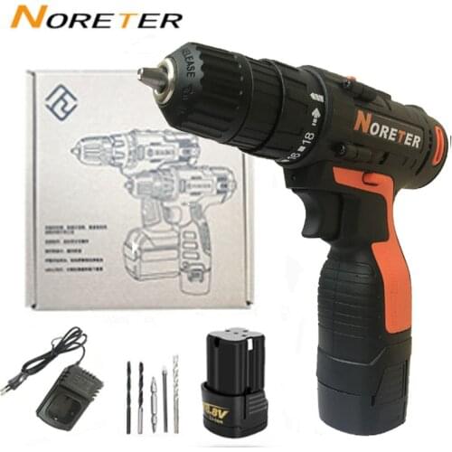 Electric Screwdriver Forward/Reverse 35NM 18+1 torque Rechargeable Lithium Battery Multifunction Portable Mini Drill Power Tool