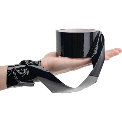 Sexy 10 M Bandage Electrostatic Glue-Free Tape Sexy Aid Training Binding Forced Binding Handcuffs Sex Toys