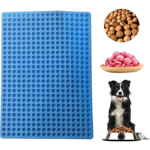 468-Cavity Spherical Pets Biscuit Mould Silicone Baking Mold Silicone Round Chocolate Mold, Dog Food Mold, Baking Tools