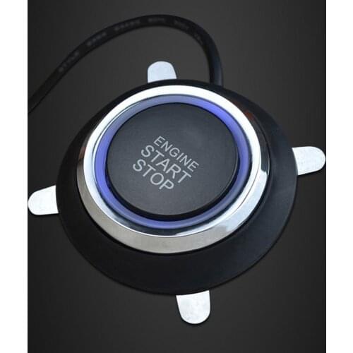 Button Start Stop Car Engine With Wire Circuit Board Lgnition Starter Engine Starter Switch Work Push Start GIORDON System
