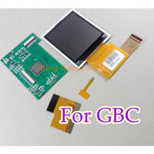 3sets For GBC High Light screen Modification Kits backlight LCD screen For GBC Console LCD screen light game accessories