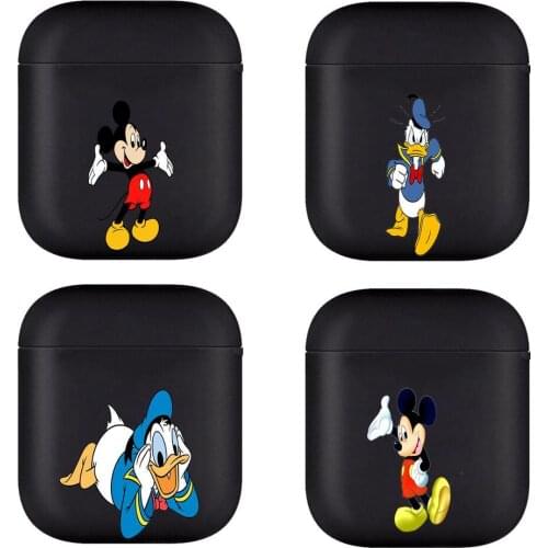 Disnye Soft Silicone Cases For Apple Airpods 1/2 Protective Bluetooth Wireless Earphone Cover For Apple Air Pods